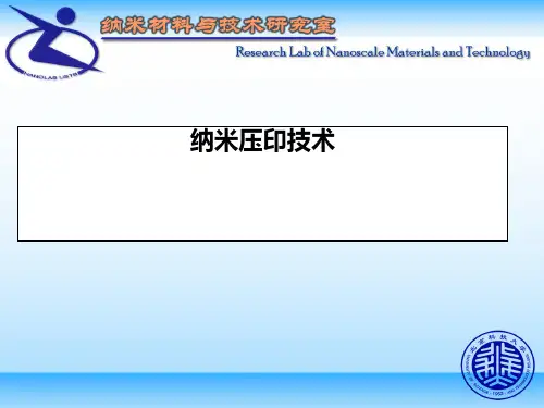 压印技术PPT课件