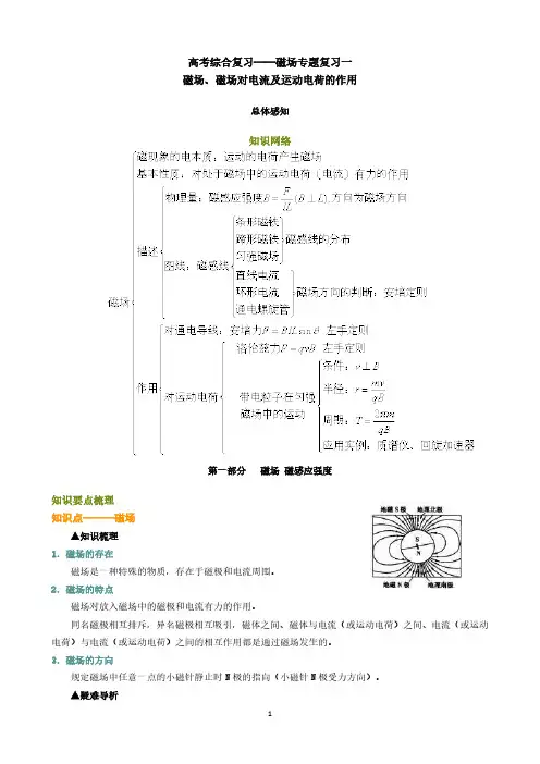 高考综合复习——磁场专题复习