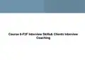 猎头培训课程10-F2F-Interview-Skills-Handout