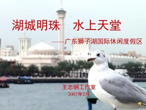 广东狮子湖旅游度假区策划方案提要