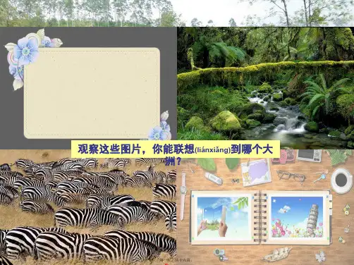 七年级地理下册《非洲位置、地形》