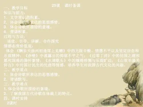 25诗词曲五首.ppt课件 共62页