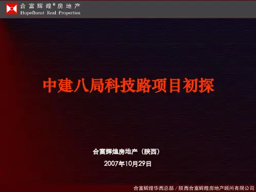 合富辉煌_西安高新区中建八局科技路项目整体发展策划_149PPT