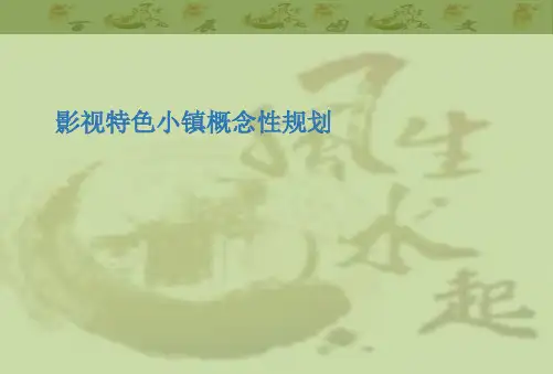 最新影视小镇概念性规划