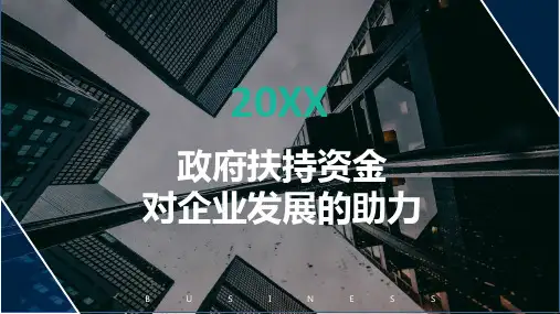 政府扶持基金对企业的助力