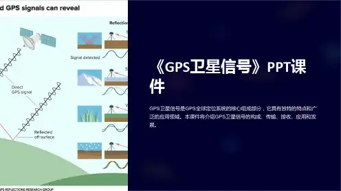 《GPS卫星信号》课件