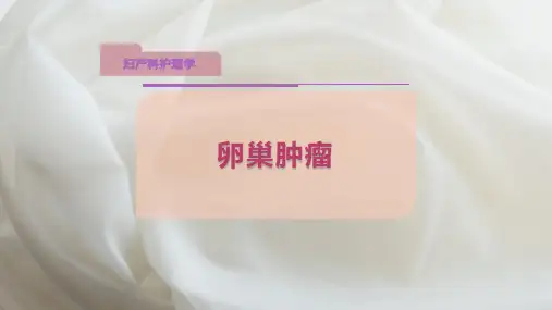 卵巢肿瘤课件