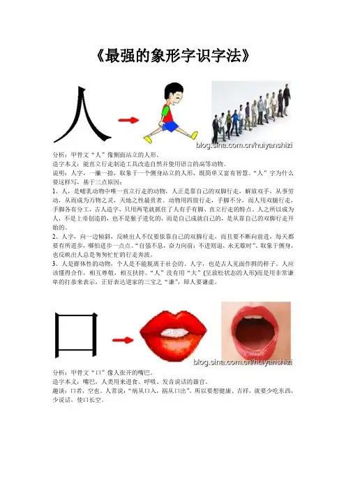 《最强的象形字识字法》