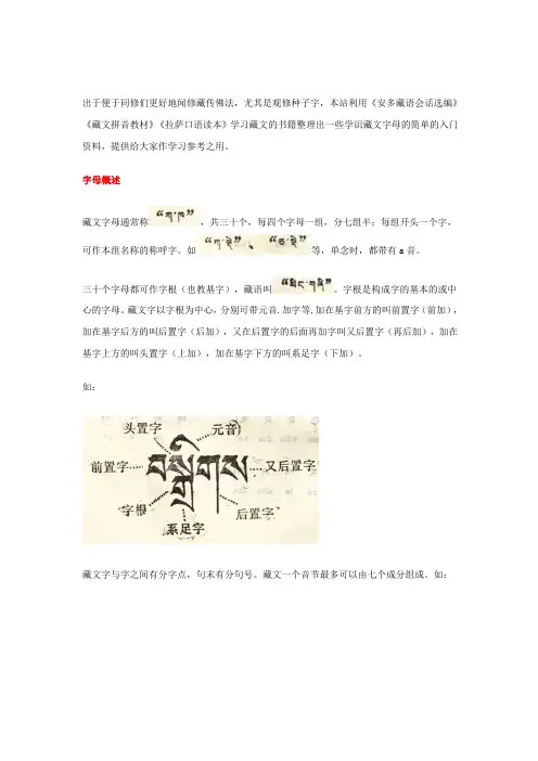 初识藏文