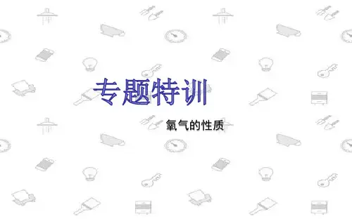 中考化学专题特训-氧气的性质