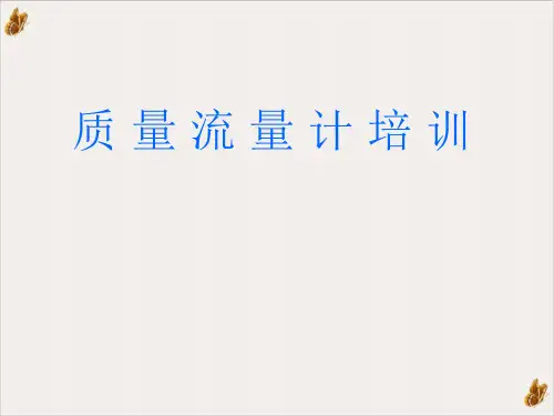 质量流量计ppt演示课件(42页)