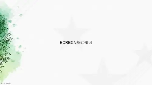 ECRECN基础知识讲课文档