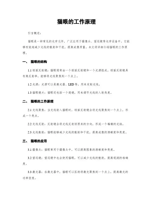 猫眼的工作原理