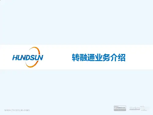 转融通业务业务概述