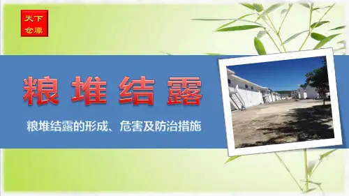 粮堆结露