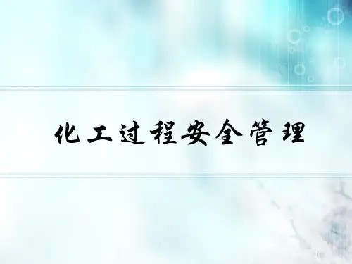 化工过程安全管理.ppt