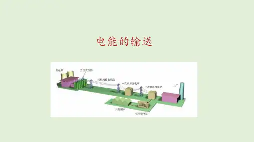 【公开课】电能的输送+课件-高二下学期物理人教版(2019)选择性必修第二册