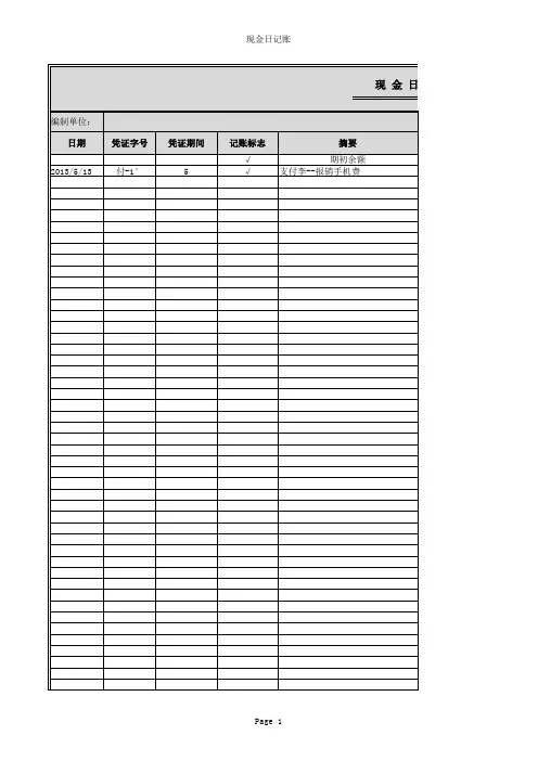 现金、银行存款日记账、盘点表、余额调节表