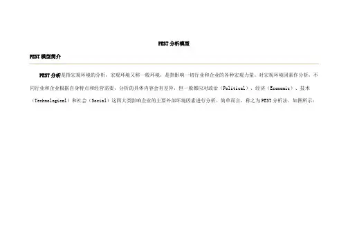 十大战略分析工具-PEST分析模型-本资料来自中国最大管理资源