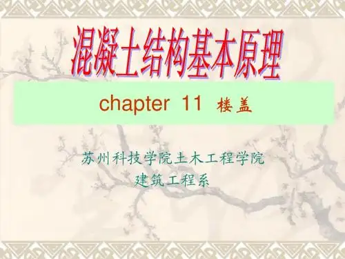 第十一章  楼盖