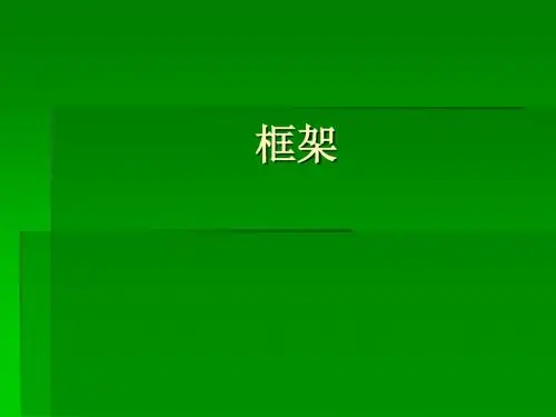 dreamweaver网页设计-创建框架
