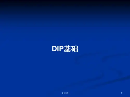 DIP基础PPT学习教案