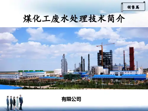 煤化工废水处理技术简介0704