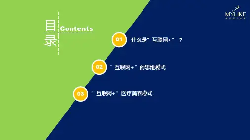 互联网+医疗(精品ppt课件