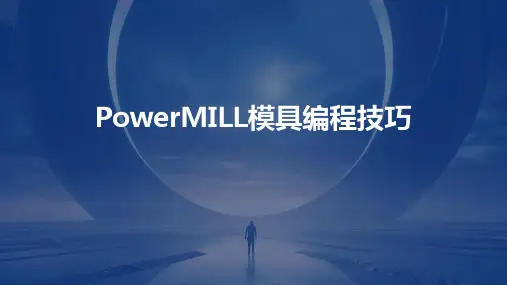 PowerMILL模具编程技巧