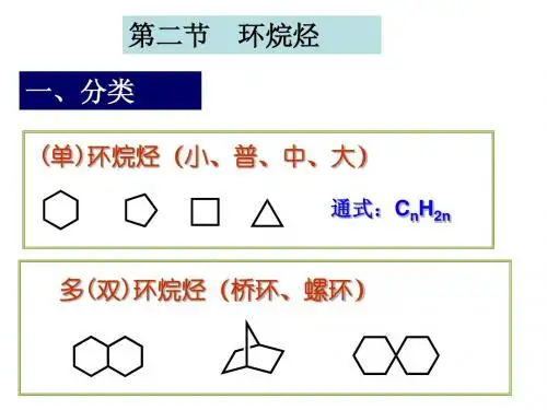 环烷烃