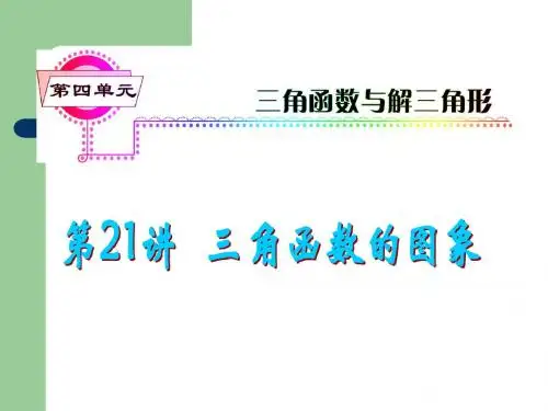2013届高考数学一轮复习课件(理)浙江专版-第21讲 三角函数的图象