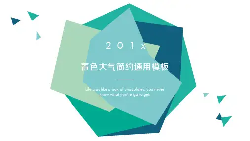 PPT模板精选全文