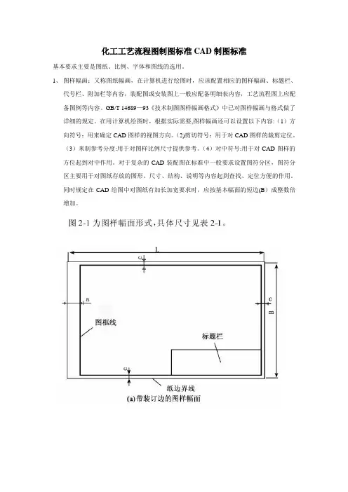 化工工艺流程图制图标准