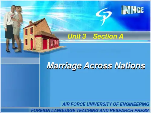 Unit3MarriageAcrossNations讲义