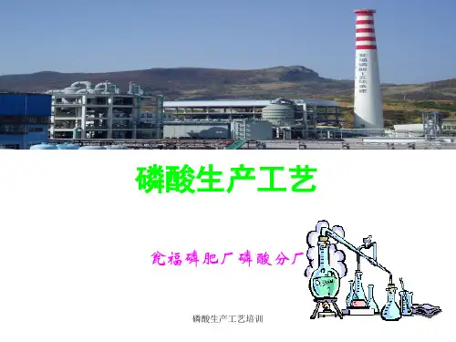 磷酸生产工艺培训课件