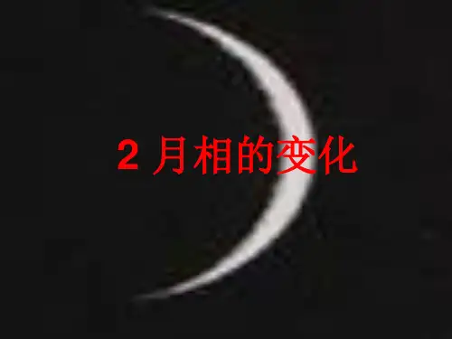 六年级下册科学课件 - 2 月相变化   教科版(共14张PPT)