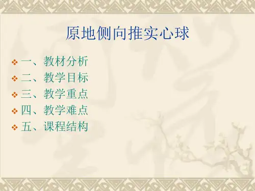 民族民间传统体育活动的基本技术