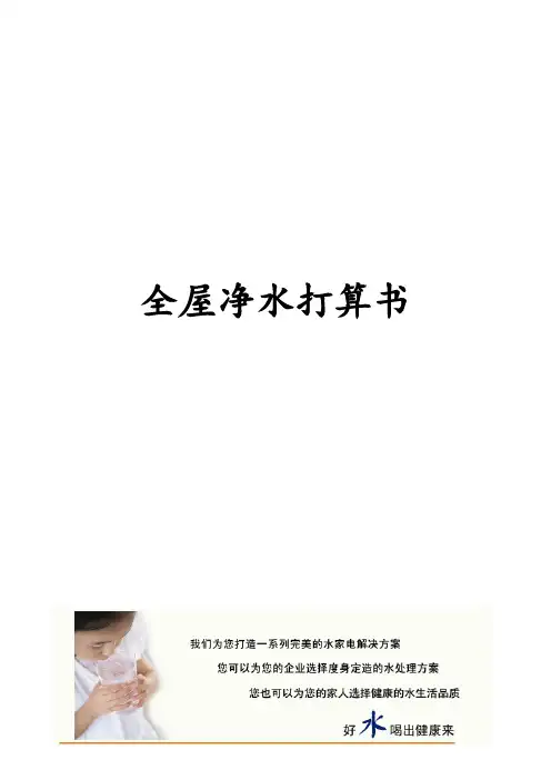 蓝飘儿净水机