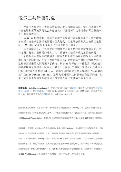 英语国家概况 (2)