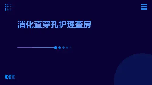 消化道穿孔护理查房ppt