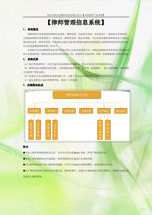 律师管理信息系统