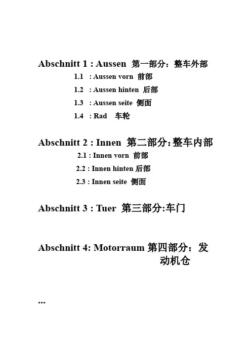汽车零件图解