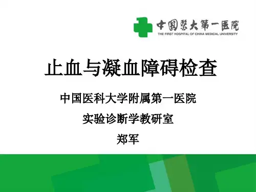 4.1 止血与凝血检查