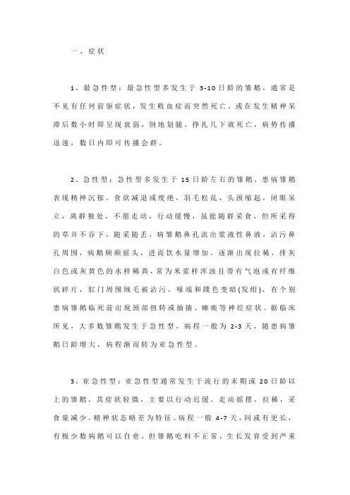 小鹅瘟的防治方法,小鹅瘟疫苗什么时候打