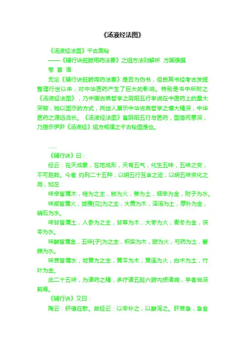 《汤液经法图》