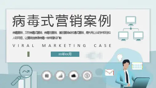 病毒式营销概念解析培训课件社会化营销技巧总结PPT模板