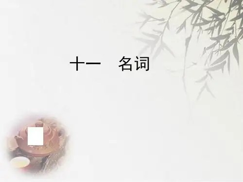 全国通用六年级下册英语小升初专题十一名词 