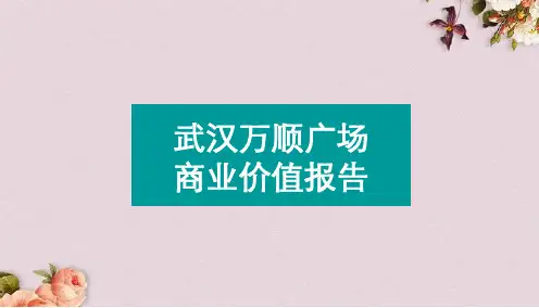 某广场商业价值报告(PPT 40页)