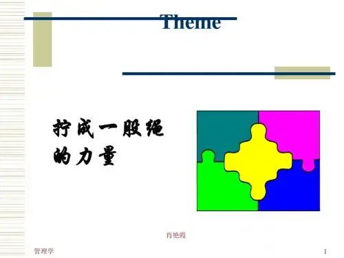 组织职能概述(PPT 92张)