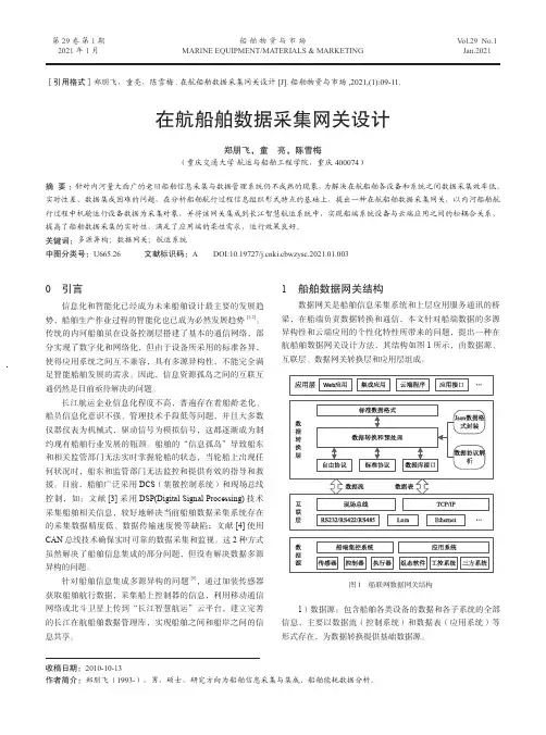 在航船舶数据采集网关设计